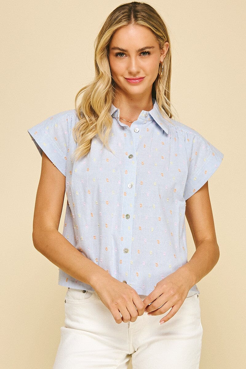 Cara Detailed Top-Tops/Blouses-Uniquities