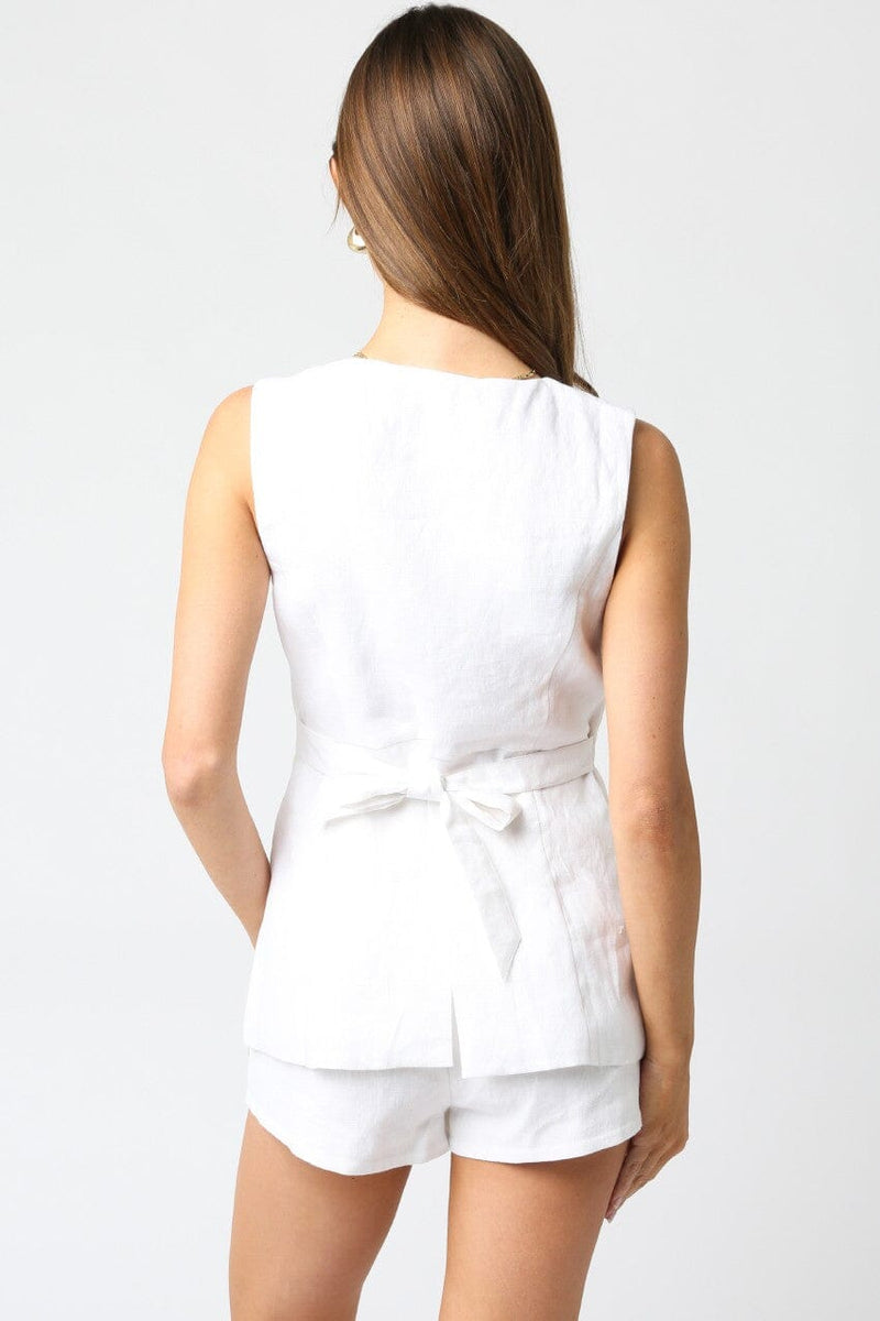 Leah Vest-Tops/Blouses-Uniquities