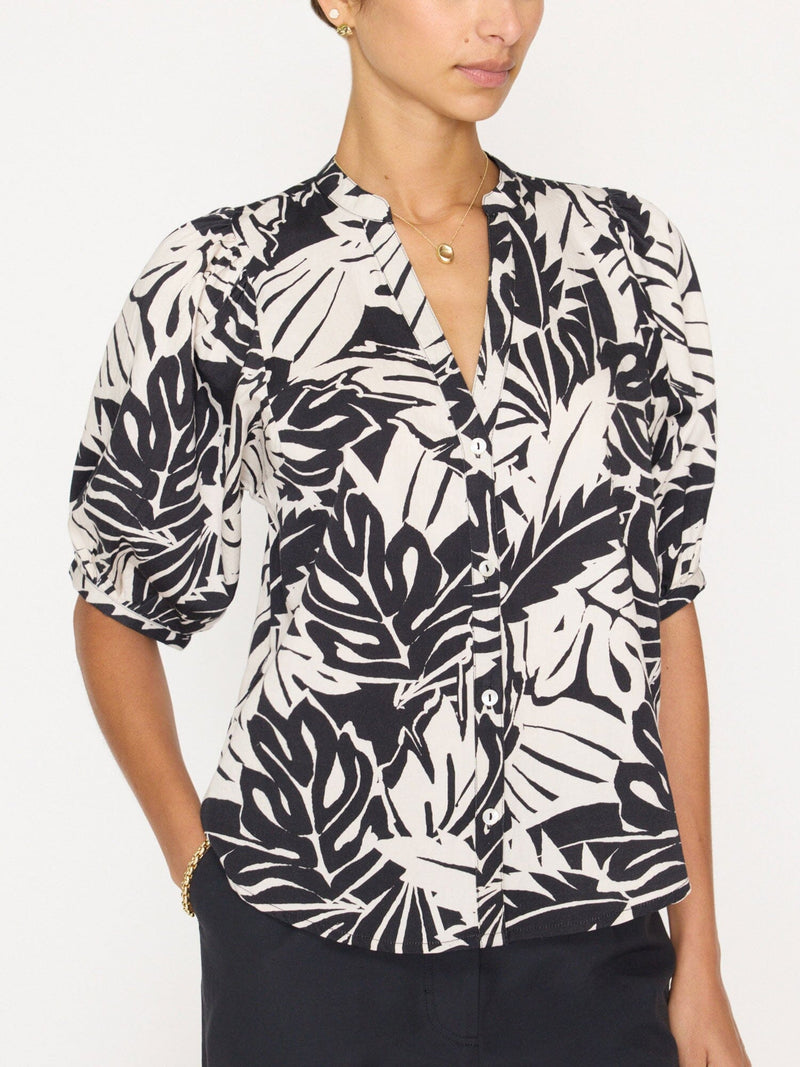 Asteria Printed Blouse-Tops/Blouses-Uniquities