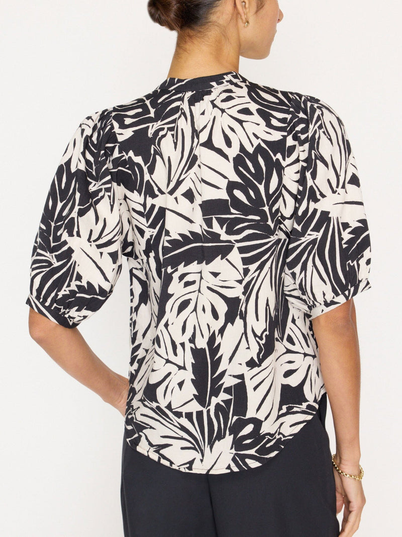 Asteria Printed Blouse-Tops/Blouses-Uniquities