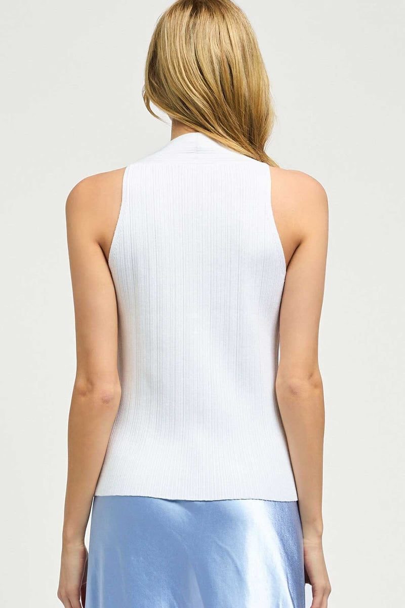 Tate Button Up Vest-Tops/Blouses-Uniquities