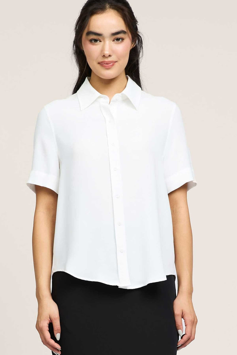 Riley Button Up Shirt-Tops/Blouses-Uniquities