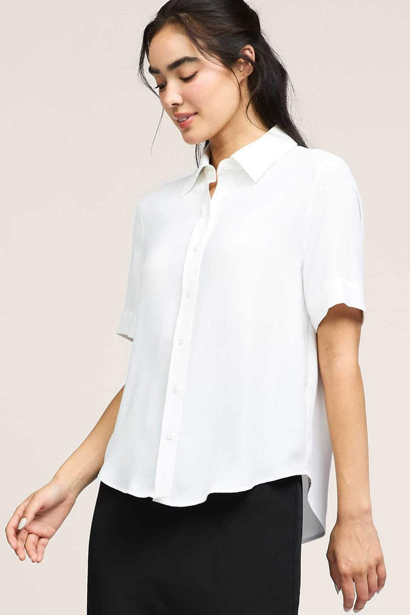 Riley Button Up Shirt-Tops/Blouses-Uniquities