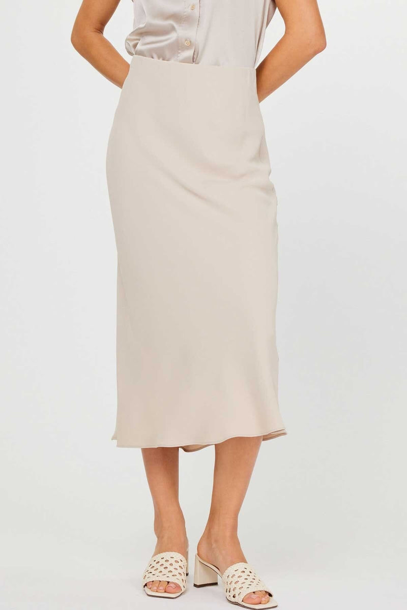 Evelyn Bias Midi Skirt-Bottoms-Uniquities