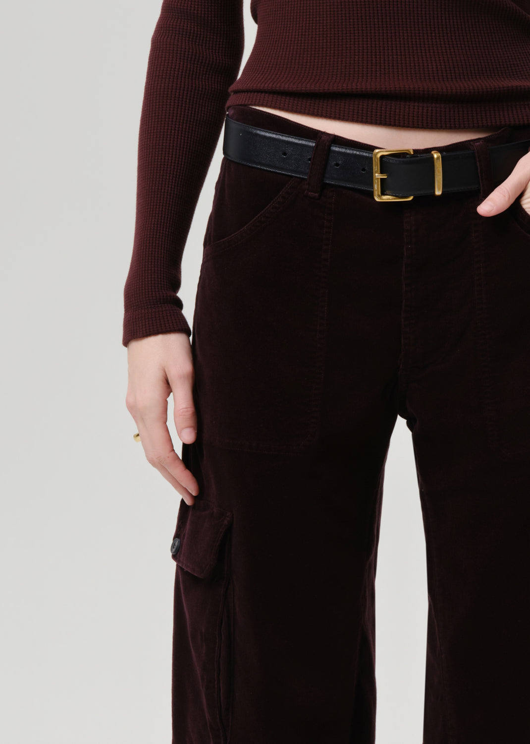 Thassos Twisted Seam Corduroy