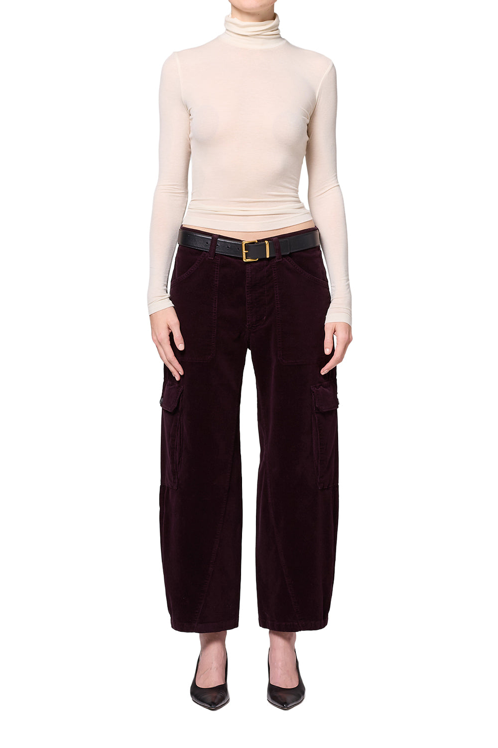 Thassos Twisted Seam Corduroy