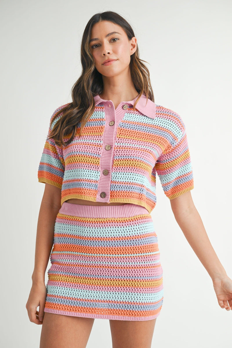 Isabelle Crochet Skirt-Bottoms-Uniquities