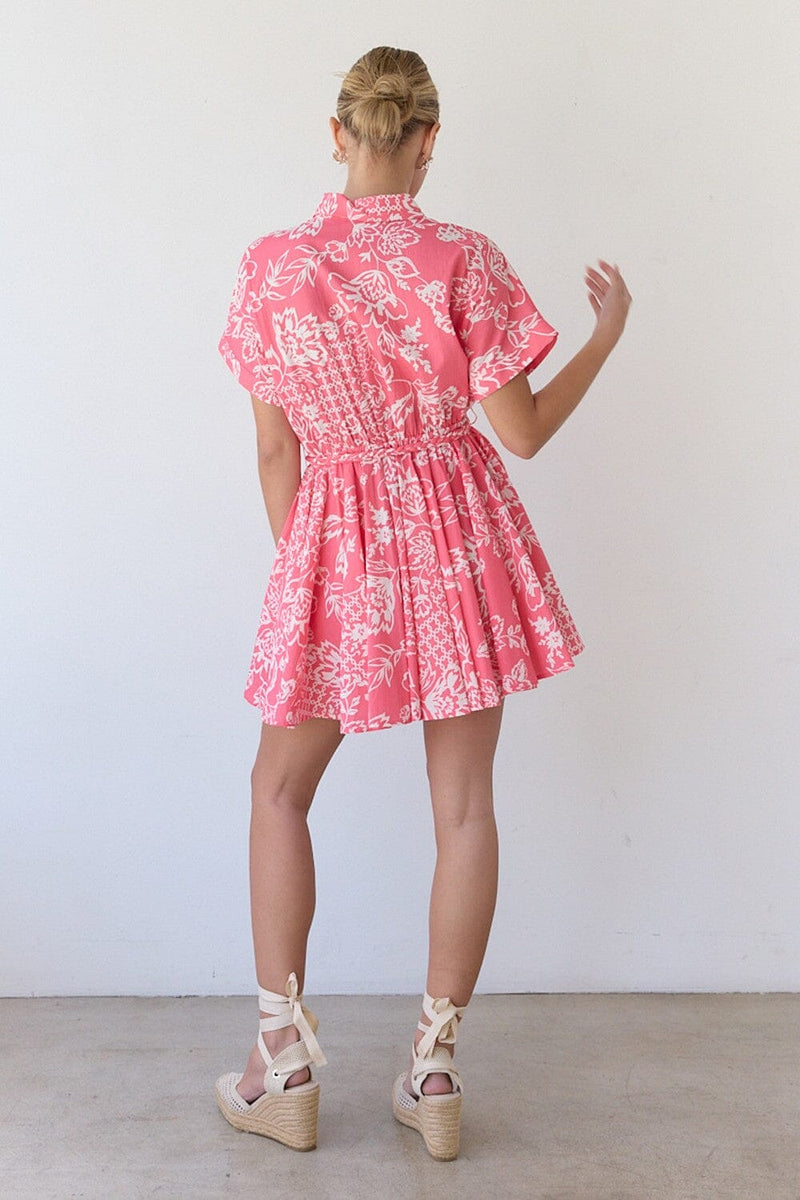 Remi Belted Mini Dress-Dresses-Uniquities