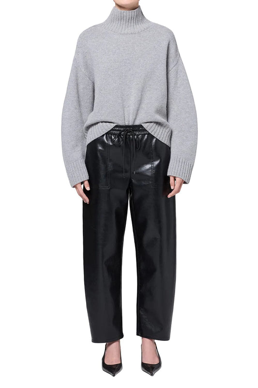 Rework Recycled Leather Pant-Bottoms-Uniquities
