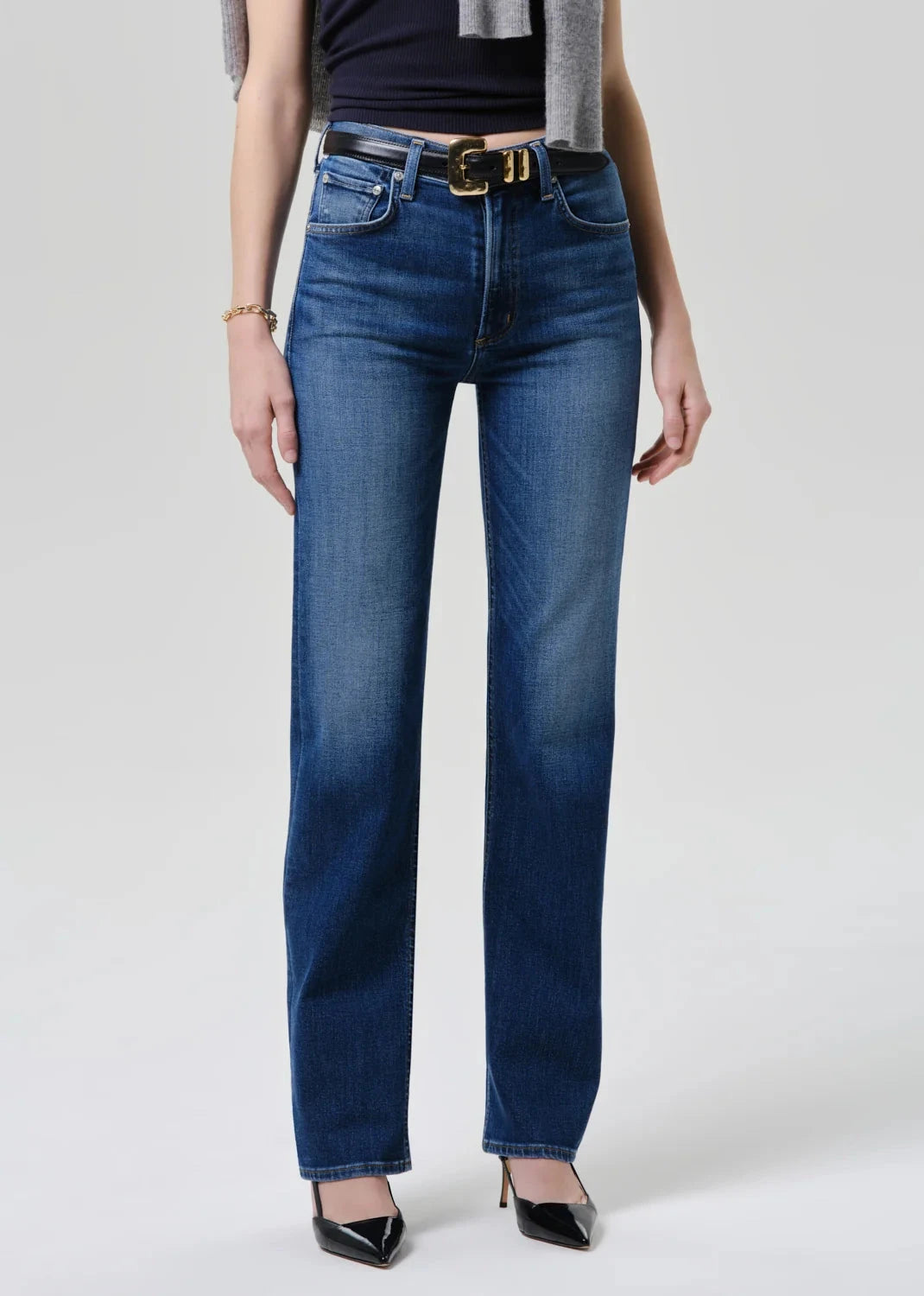 Palma Straight Long In Kitten Denim Citizens of Humanity 