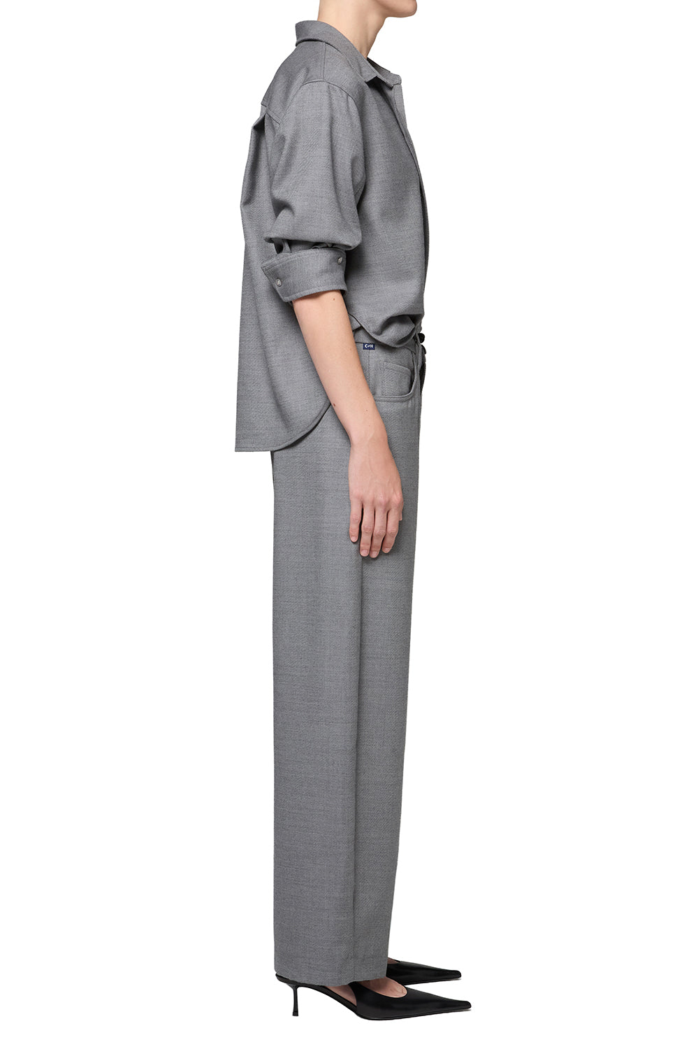Brynn Trouser In Felted Wool
