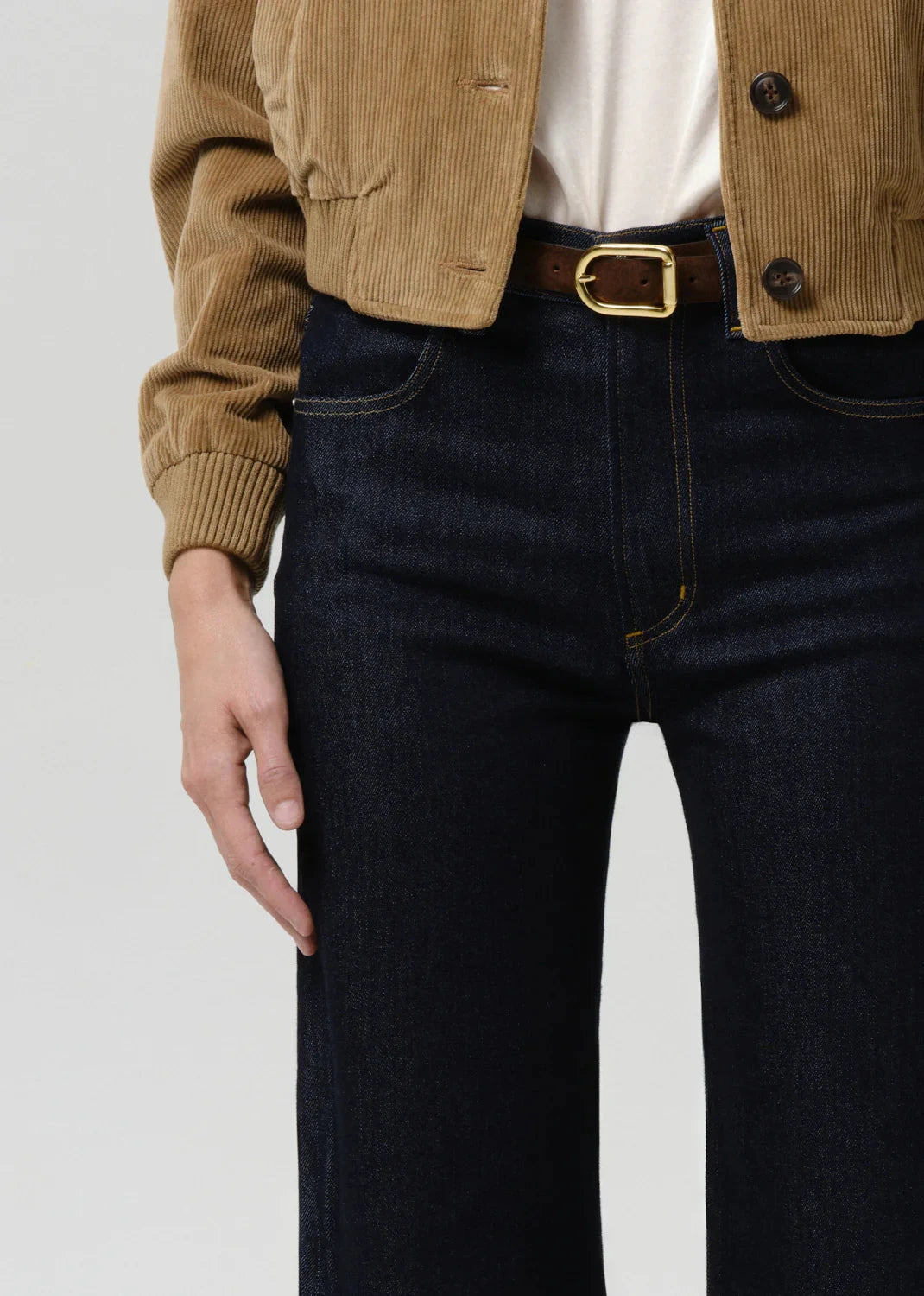 Annina 30" In Inky Rinse-Denim-Uniquities