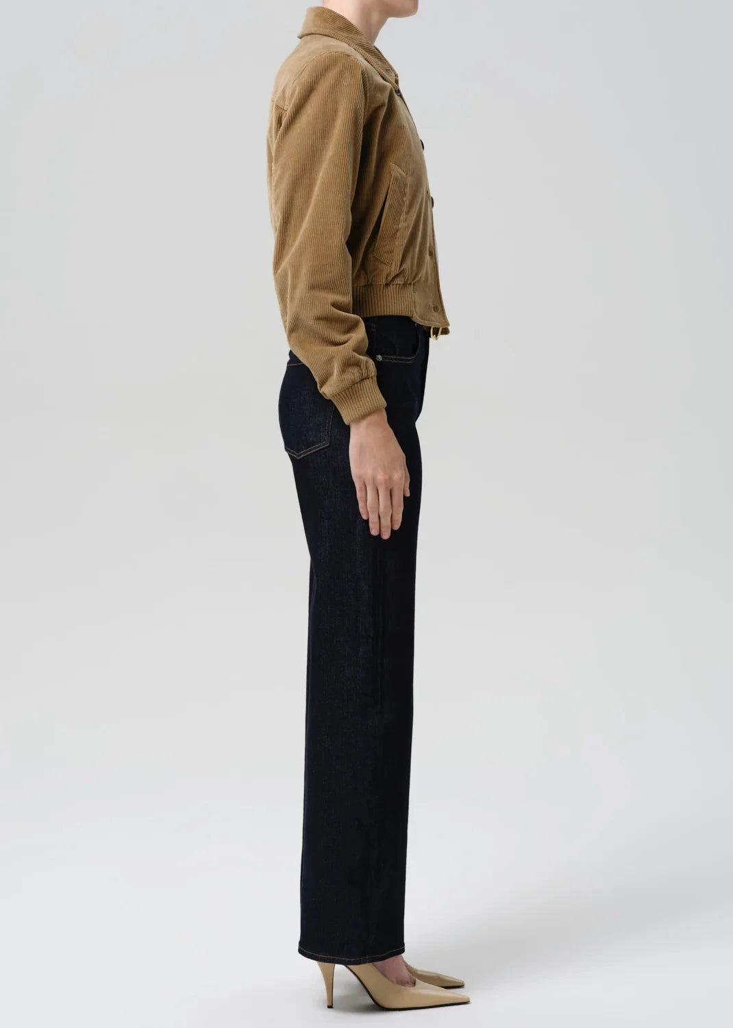 Annina 30" In Inky Rinse-Denim-Uniquities
