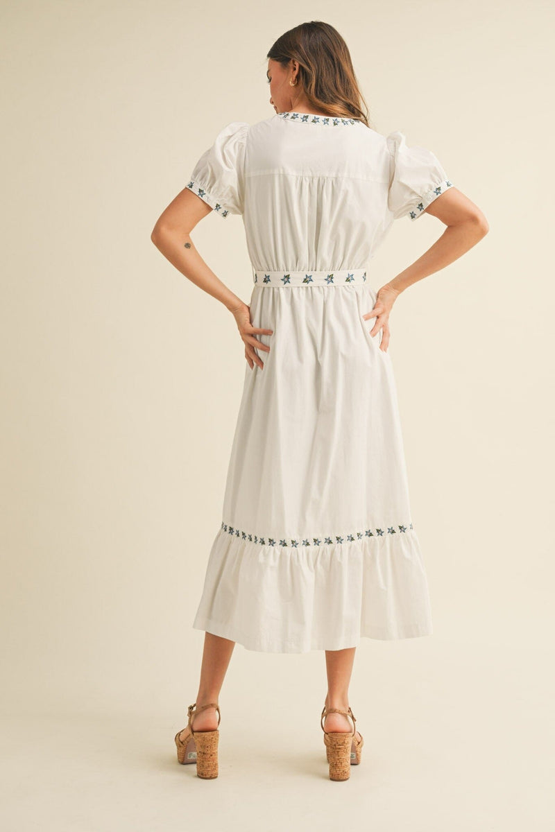 Iris Belted Dress-Dresses-Uniquities