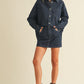 Scarlett Oversized Denim Shirt-Tops/Blouses-Uniquities