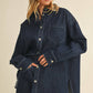 Scarlett Oversized Denim Shirt-Tops/Blouses-Uniquities