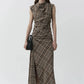 Burke Sleeveless Draped Midi Dress Dresses Simkhai 