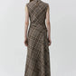 Burke Sleeveless Draped Midi Dress Dresses Simkhai 