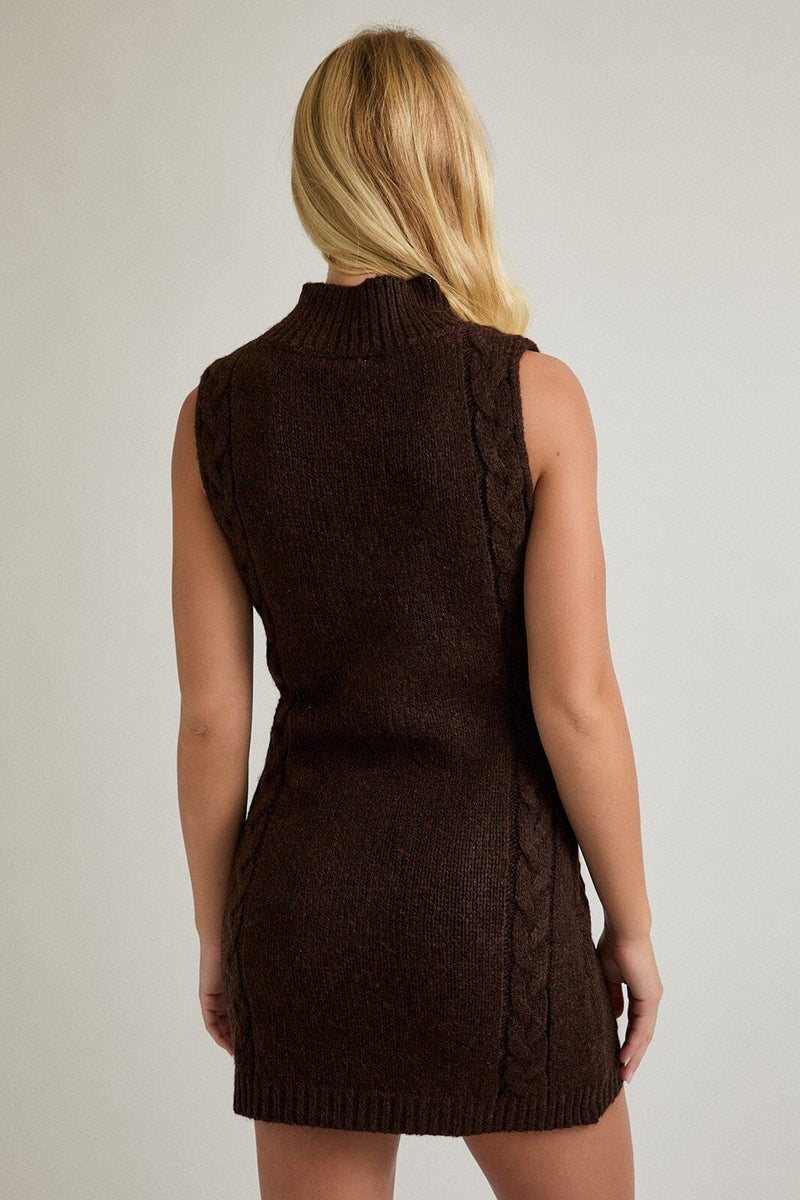 Kali Mini Sweater Dress-Dresses-Uniquities