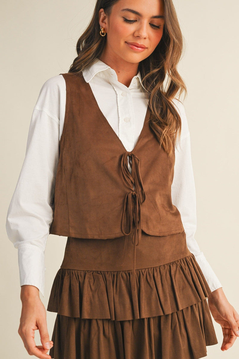 Kat Tie Top-Tops/Blouses-Uniquities