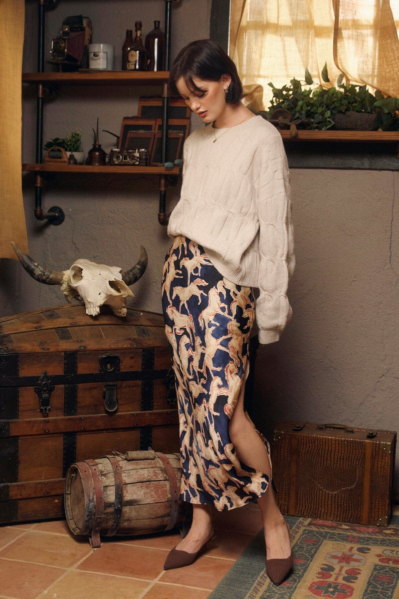 Georgia Maxi Skirt-Bottoms-Uniquities