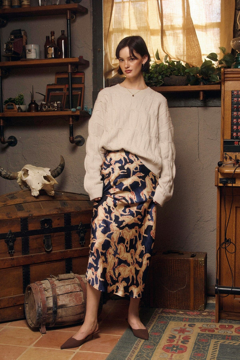 Georgia Maxi Skirt-Bottoms-Uniquities