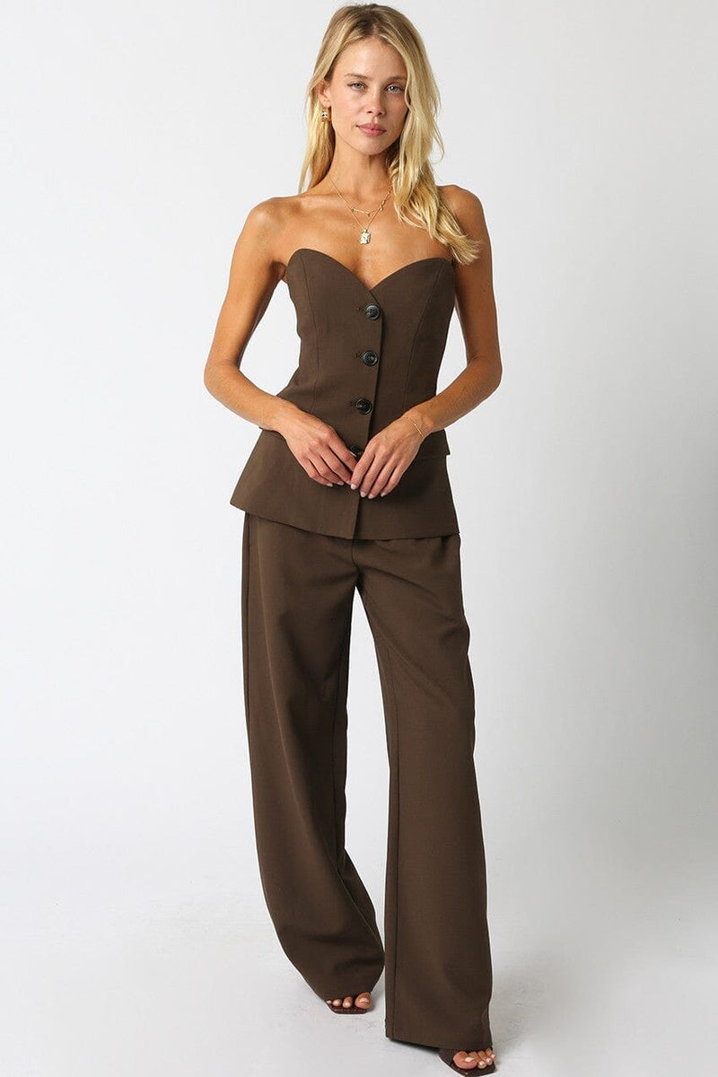 Bri Strapless Vest-Tops/Blouses-Uniquities