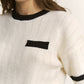 Elle Contrast Knit Top-Sweaters-Uniquities