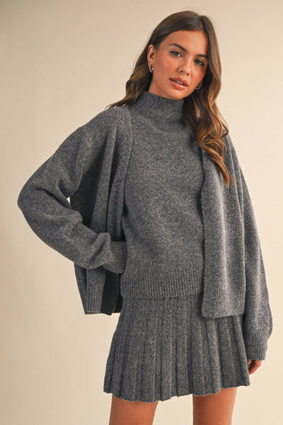 Sienna Pleated Skirt-Bottoms-Uniquities