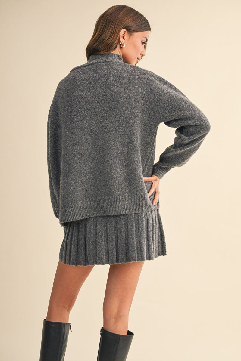 Sienna Pleated Skirt-Bottoms-Uniquities