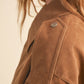Jaelyn Suede Jacket-Jackets-Uniquities