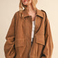 Jaelyn Suede Jacket-Jackets-Uniquities