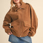Jaelyn Suede Jacket-Jackets-Uniquities