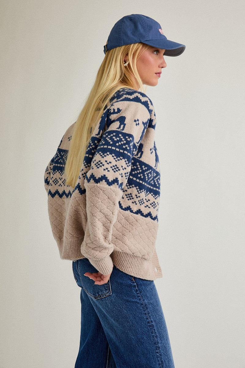 Marilyn Quilted Cardigan-Sweaters-Uniquities