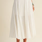 Elsie Pleated Seam Skirt-Bottoms-Uniquities