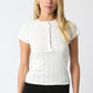Nadine Tie Top-Tops/Blouses-Uniquities