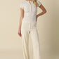 Nadine Tie Top-Tops/Blouses-Uniquities