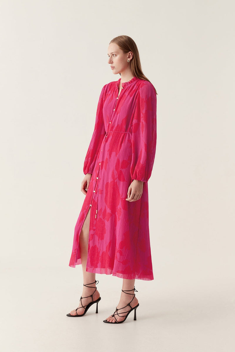Pelmet Midi Dress-Dresses-Uniquities