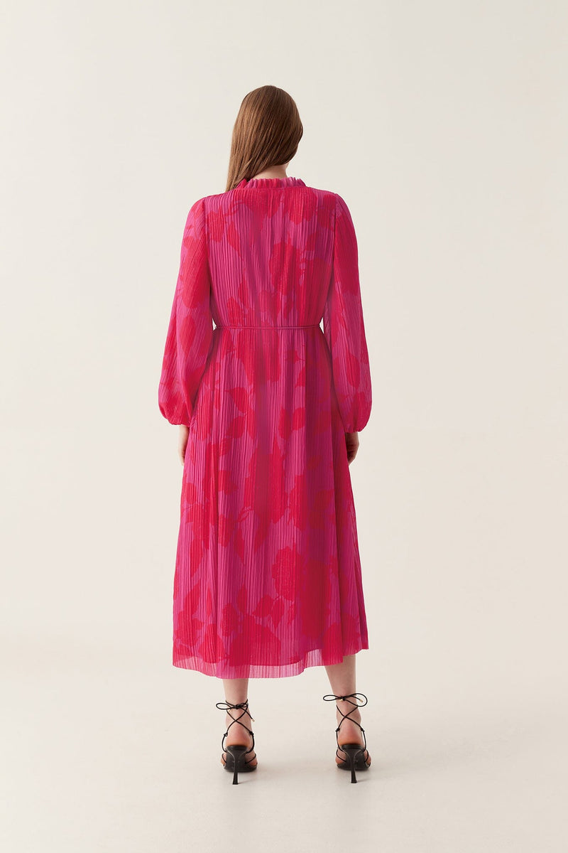 Pelmet Midi Dress-Dresses-Uniquities