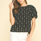 Ashley Embroidered Top-Tops/Blouses-Uniquities