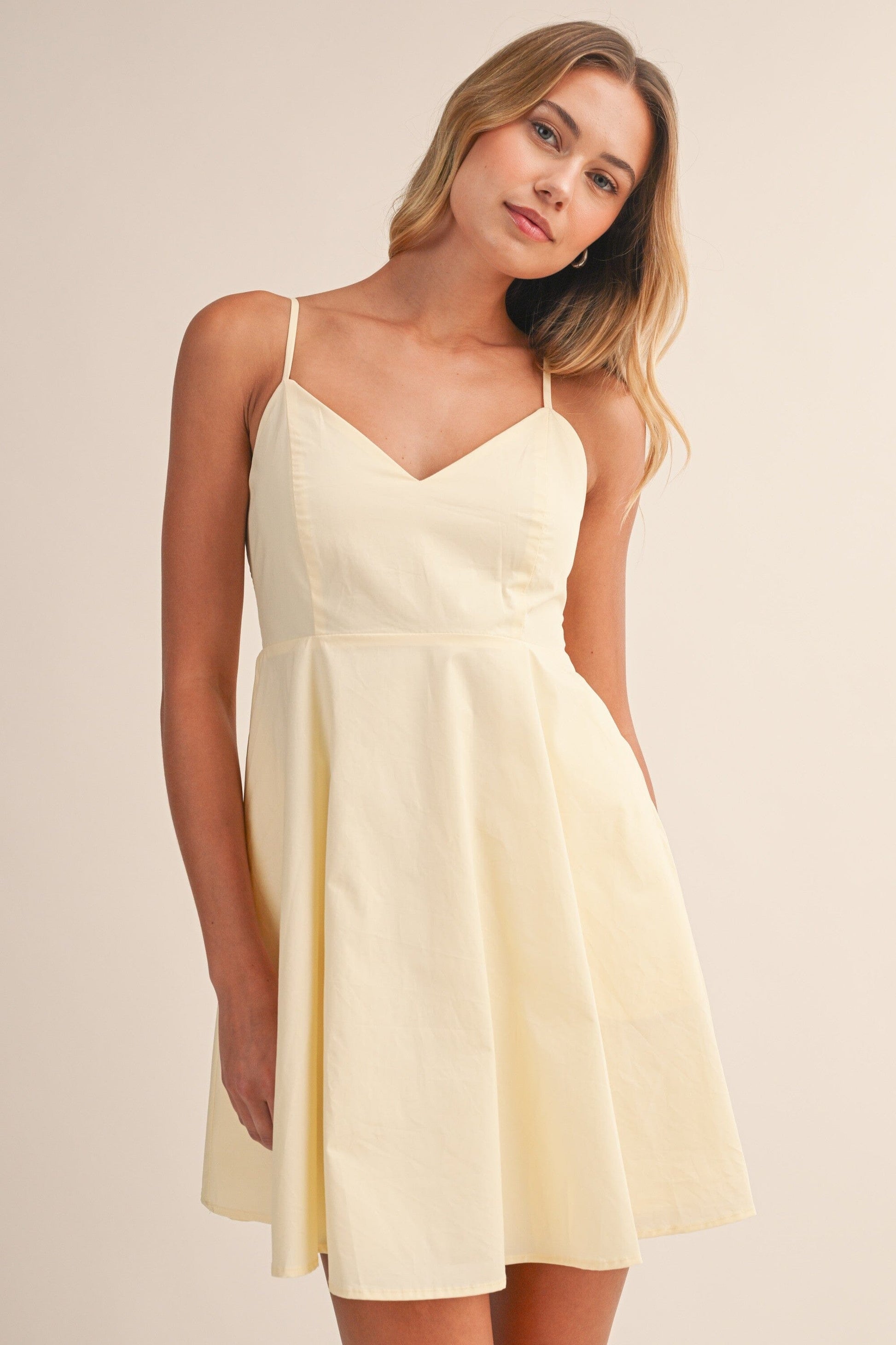 Lilah Mini Dress M / BUTTER Lilah Mini Dress M / BUTTER