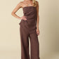 Remi Linen Asymmertrical Top