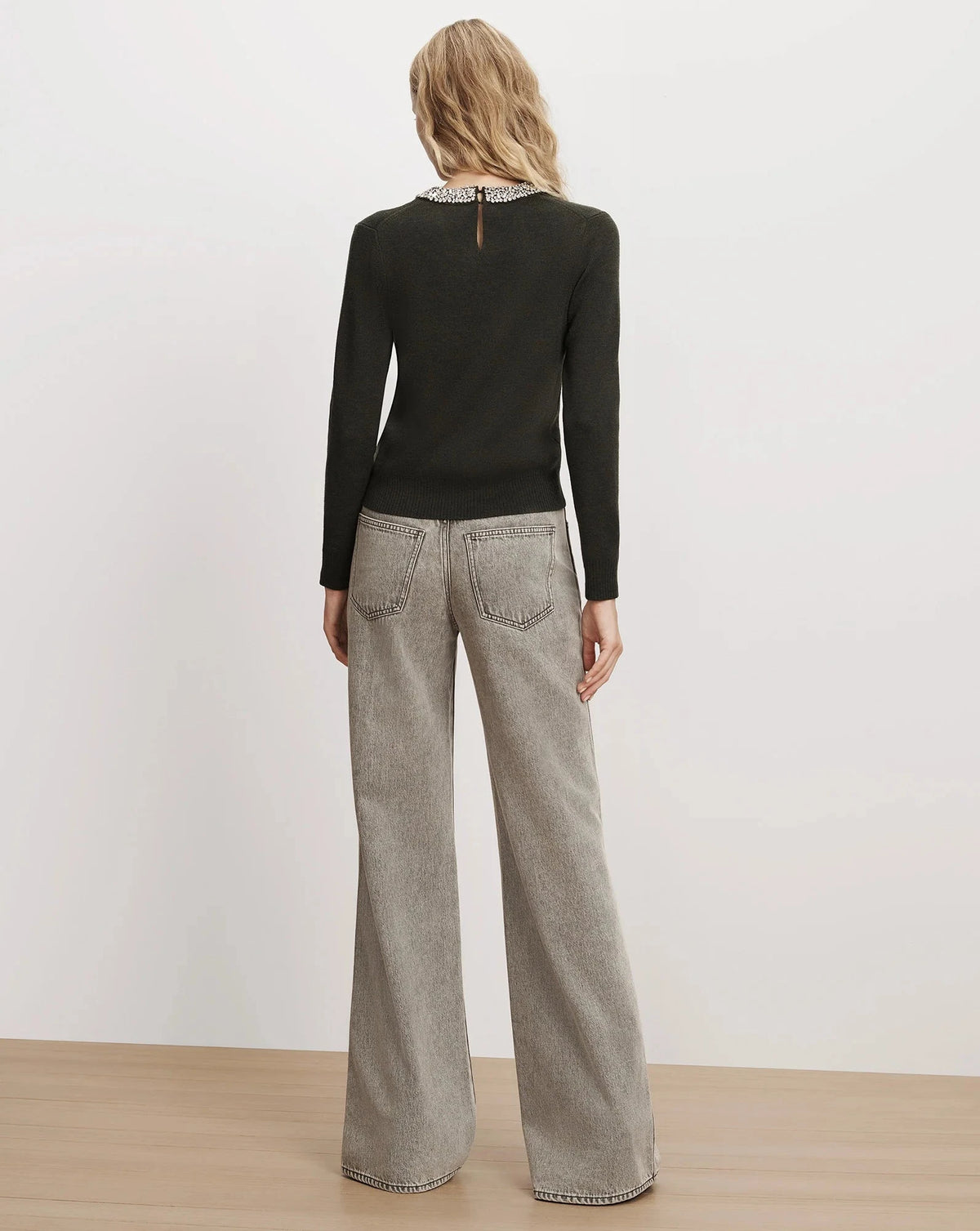 Daro Embellished Pullover-Sweaters-Uniquities