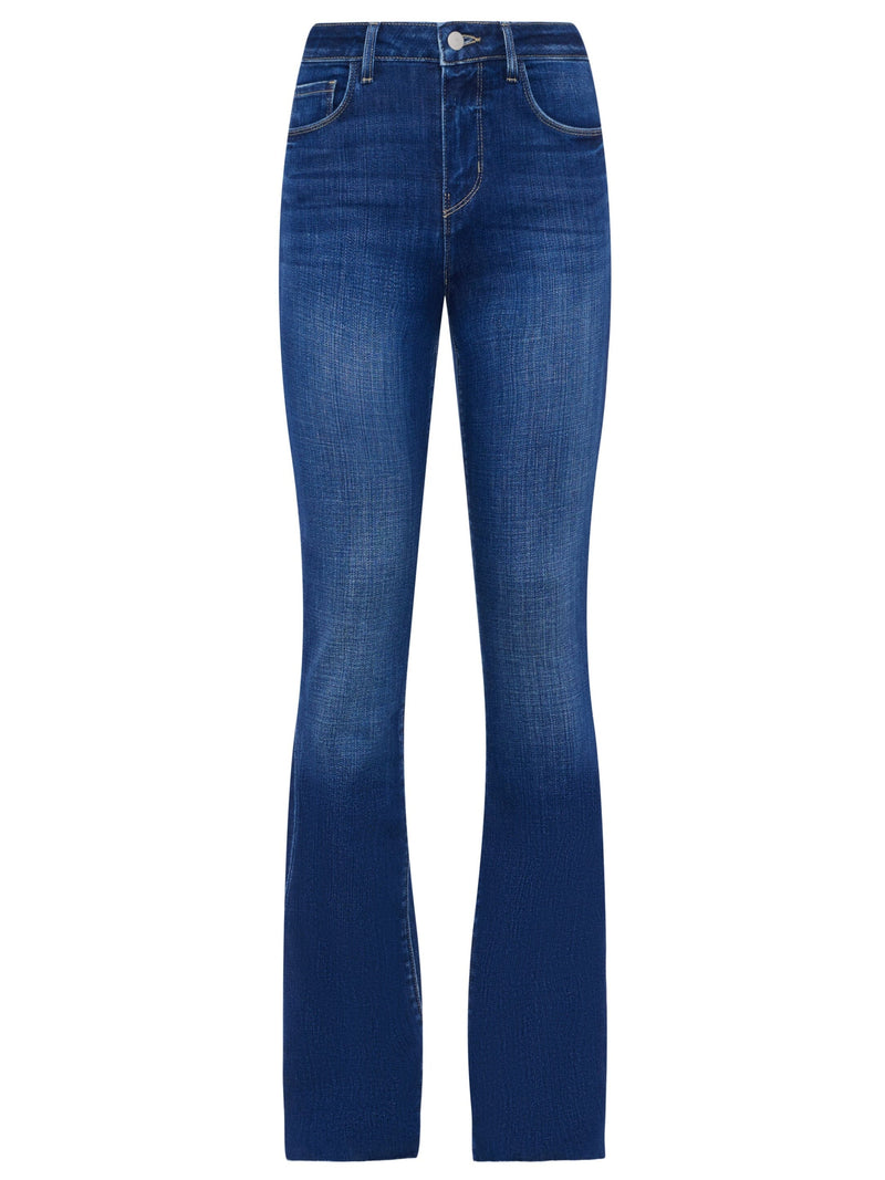 Ruth High Rise Straight Jeans-Denim-Uniquities