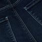 Kendra High Rise Crop Flare Jeans-Denim-Uniquities