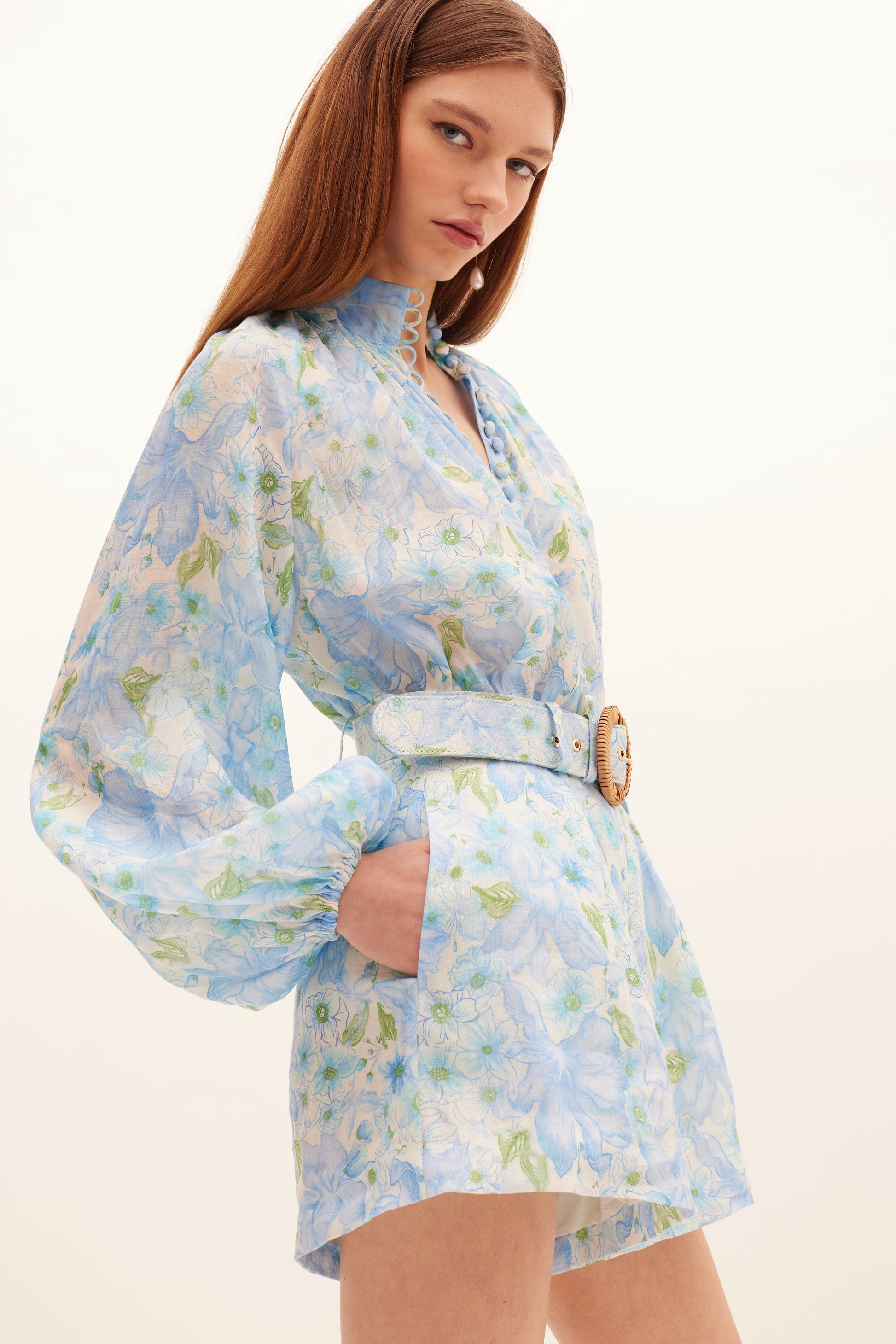 Poinsettia Dream Short-Bottoms-Uniquities