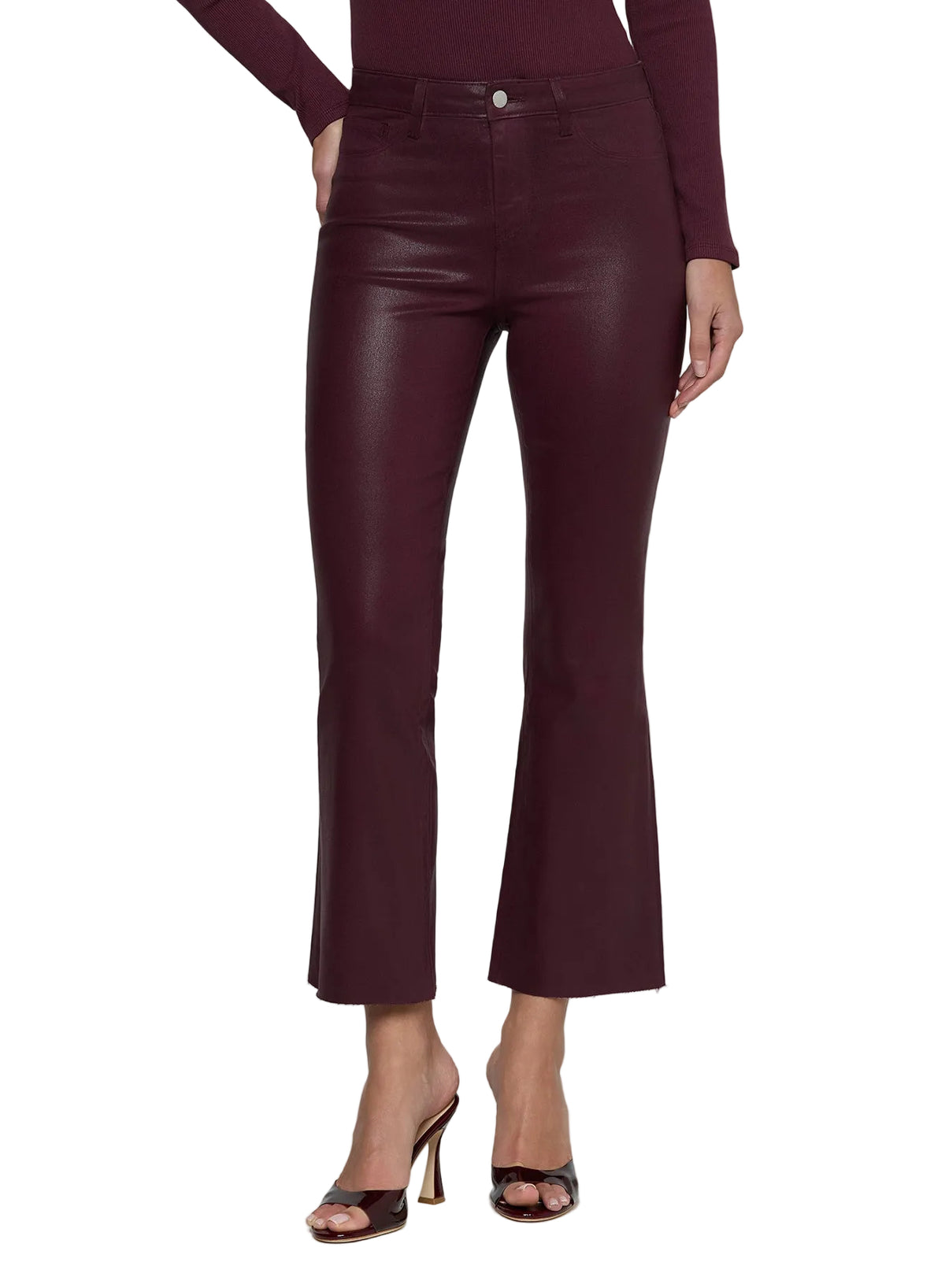 Kendra High Rise Crop Flare