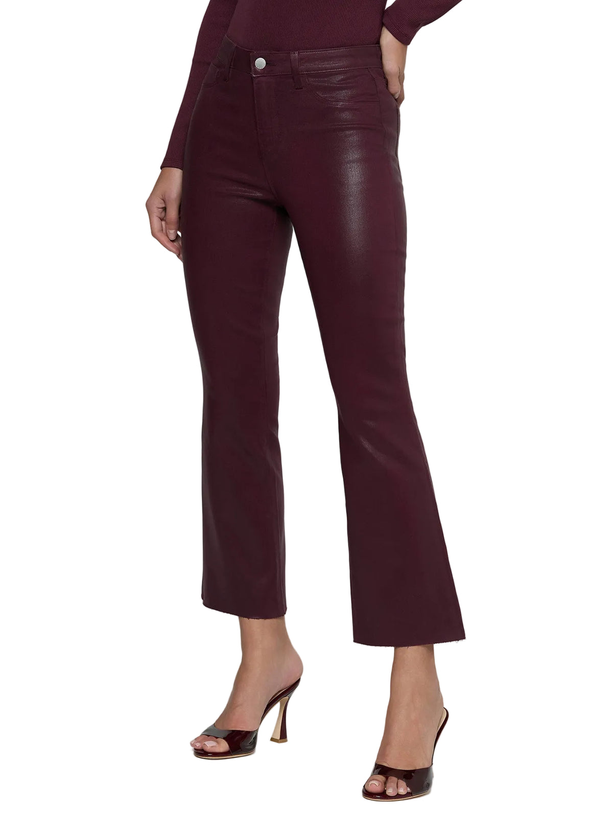 Kendra High Rise Crop Flare