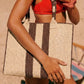 Riviera Stripe Tote-Accessories-Uniquities