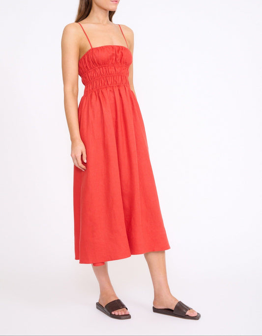 Ayla Linen Dress-Dresses-Uniquities